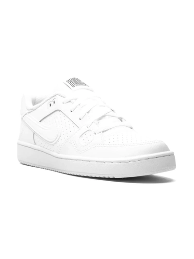Nike Son Of Force "triple White" Sneakers