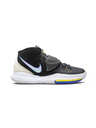 Nike Kyrie 6 'shutter Shades' Basketball Shoe In Black/white/soar