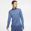 Nike Element 3.0 Men's 1/2-zip Running Top In Blue