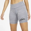 Nike Fast Women's 7" Trail Running Shorts In Blackened Blue,heather