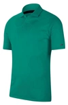 Nike Dri-fit Tiger Woods Mens Camo Golf Polo In Green