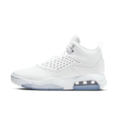 Jordan Maxin 200 Men's Shoe (white) - Clearance Sale In White,metallic Silver