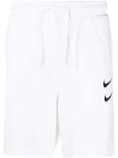 Nike Sportswear Swoosh Men's French Terry Shorts (white) - Clearance Sale