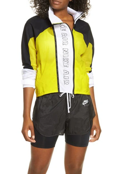 Nike Air Women's Full-zip Running Jacket (opti Yellow) - Clearance Sale In  Optic Yellow/ Black | ModeSens