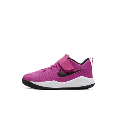 Nike Team Hustle Quick Little Kids' Shoe In Red ModeSens