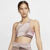 Nike Icon Clash Women's Light-support Padded Seamless Sports Bra (desert Dust) - Clearance Sale In Desert Dust,particle Beige,fire Pink,fire Pink