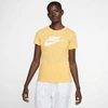 Nike Sportswear Essential T-shirt In Gold