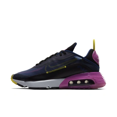 Nike Air Max 2090 Men's Shoe (blue Void) - Clearance Sale In Blue Void,black,active Fuchsia,chrome Yellow