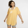 Nike Sportswear Essential Women's Tunic (plus Size) In Gold
