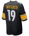 Nike Men's Juju Smith-schuster Pittsburgh Steelers Vapor Untouchable Limited Jersey In Black