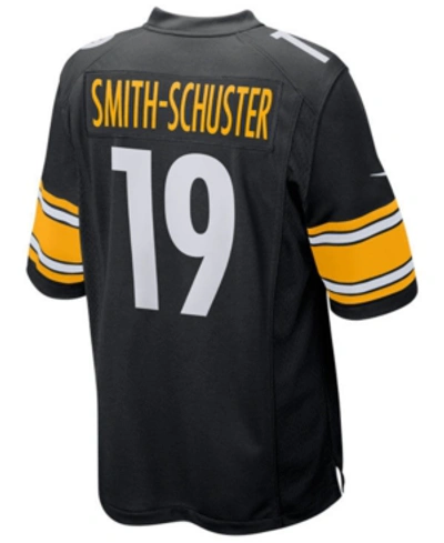 Nike Men's Juju Smith-schuster Pittsburgh Steelers Vapor Untouchable Limited Jersey In Black