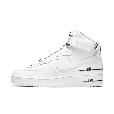 Nike Air Force 1 High '07 Lv8 3 Men's Shoe In White,black,white