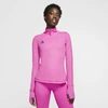 Nike Acg Women's Long-sleeve Thermal Top (active Fuchsia) - Clearance Sale In Active Fuchsia,black