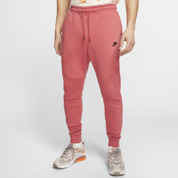 red nike sweatpants mens