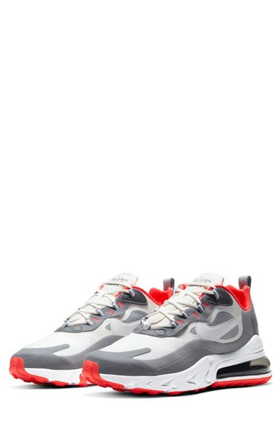 Nike Air Max 270 React Men's Shoe (summit White) - Clearance Sale In Summit White/ Smoke Grey