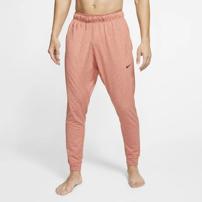 Nike Dri-fit Men's Yoga Pants In Orange