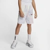 Nike Elite Big Kids' (boys') Reversible Basketball Shorts In White