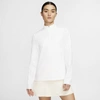 Nike Dri-fit Uv Victory Womenâs 1/2-zip Golf Jacket (white) - Clearance Sale In White,white