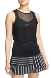 Nike Court Dri-fit Women's Tennis Tank (black) - Clearance Sale In Black/white