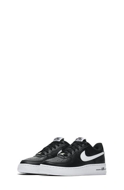 Nike Unisex Air Force 1 Low Top Sneakers - Big Kid In Black/white