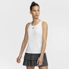 Nike Court Dri-fit Women's Tennis Tank In White,black