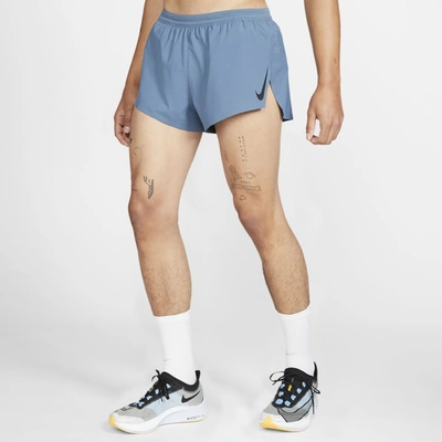 Nike Aeroswift Men's 2 Running Shorts (thunderstorm) - Clearance Sale In  Thunderstorm,black