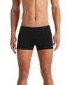 Nike Men's Swim Square Leg Jammer Swimsuit In Black