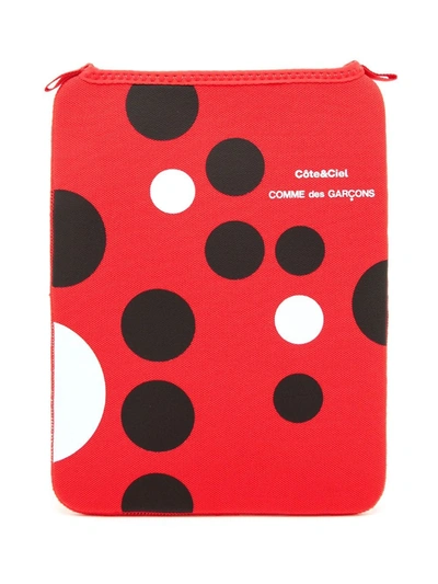 Comme Des Garçons Cdg X Côte & Ciel Ipad Case In Red