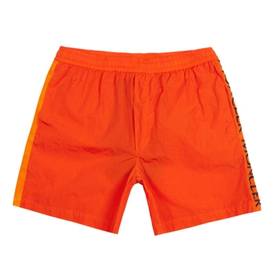 Moncler Swim Shorts In Orange