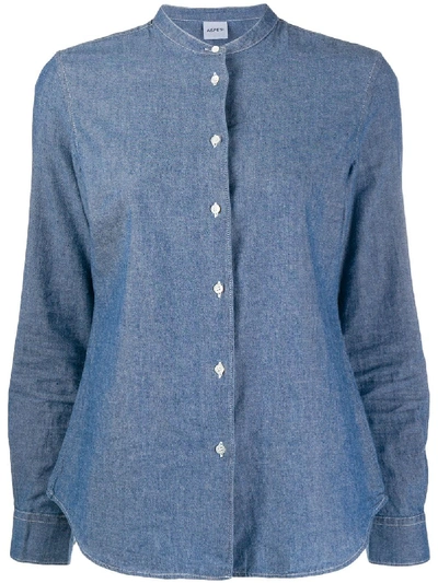 Aspesi Denim Shirt In Light Blue