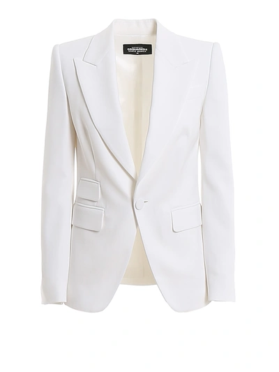 Dsquared2 Cady Two-piece Suit In White