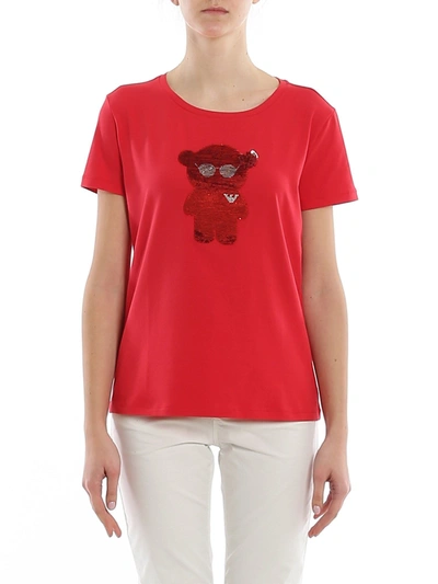 Emporio Armani Manga Bear Red T-shirt