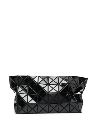 Bao Bao Issey Miyake Prism Zipped Clutch Bag In Black