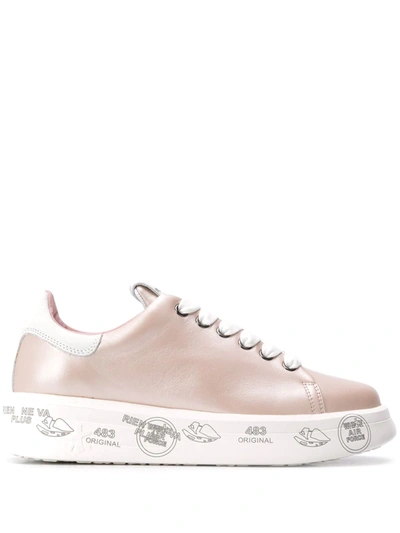Premiata Belle 4536 Low-top Sneakers In Pink