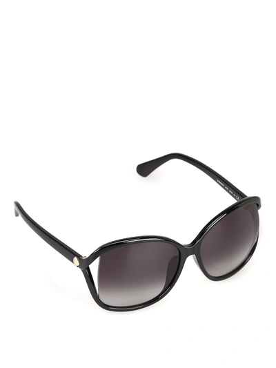 Kate Spade Gloriann Over Sunglasses In Black