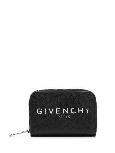 Givenchy Branded Wallet In Nero