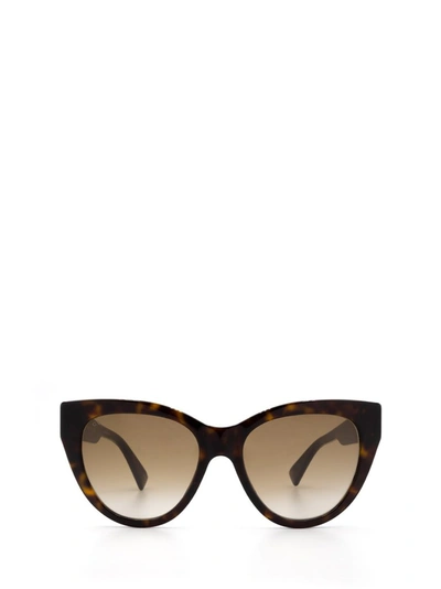 Gucci Eyewear Cat Eye Sunglasses In Multi