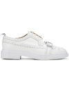 Thom Browne Bow-detail Brogues In White