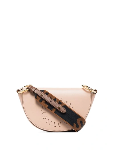 Stella Mccartney Mini-tasche Mit Stella-logo In Pink