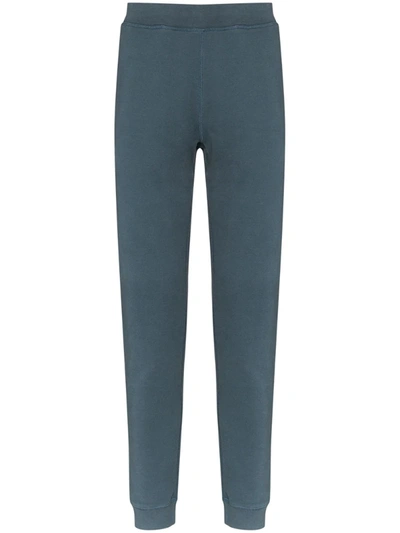 Sunspel Light Jersey Sweatpants In Blue