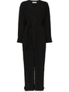 Givenchy Belted Jumpsuit In Black
