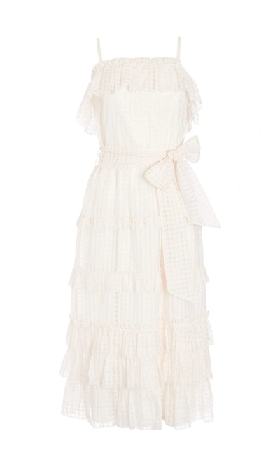 Temperley London Donna Strappy Dress In White