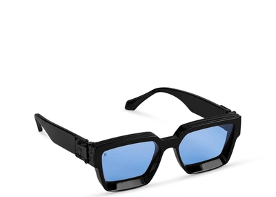 LOUIS VUITTON Acetate 1.1 Millionaires Sunglasses Z1276E Blue 1168139