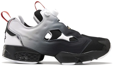 Pre-owned Reebok  Instapump Fury Fading Tri-color Black In Black/white-radiant Red