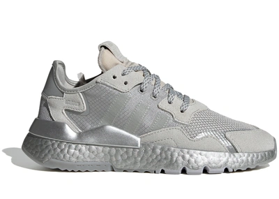 Pre-owned Adidas Originals Adidas Nite Jogger Grey Two (women's) In Grey Two/grey Two/silver Metallic