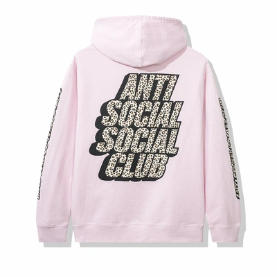 Pre-owned Anti Social Social Club  Kitten Hoodie Pink