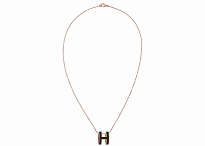 Pre-owned Hermes  Pendant Pop H Noir