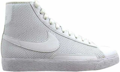Pre-owned Nike Blazer Mid White (gs) In White/white-white