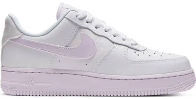 Pre-owned Nike Air Force 1 Low White Barely Grape (women's) In White/barely Grape