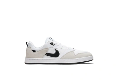 Pre-owned Nike  Sb Alleyoop White In White/white/black